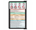 WhiteCoat Clipboard® - Pink OB Ultrasonography Edition